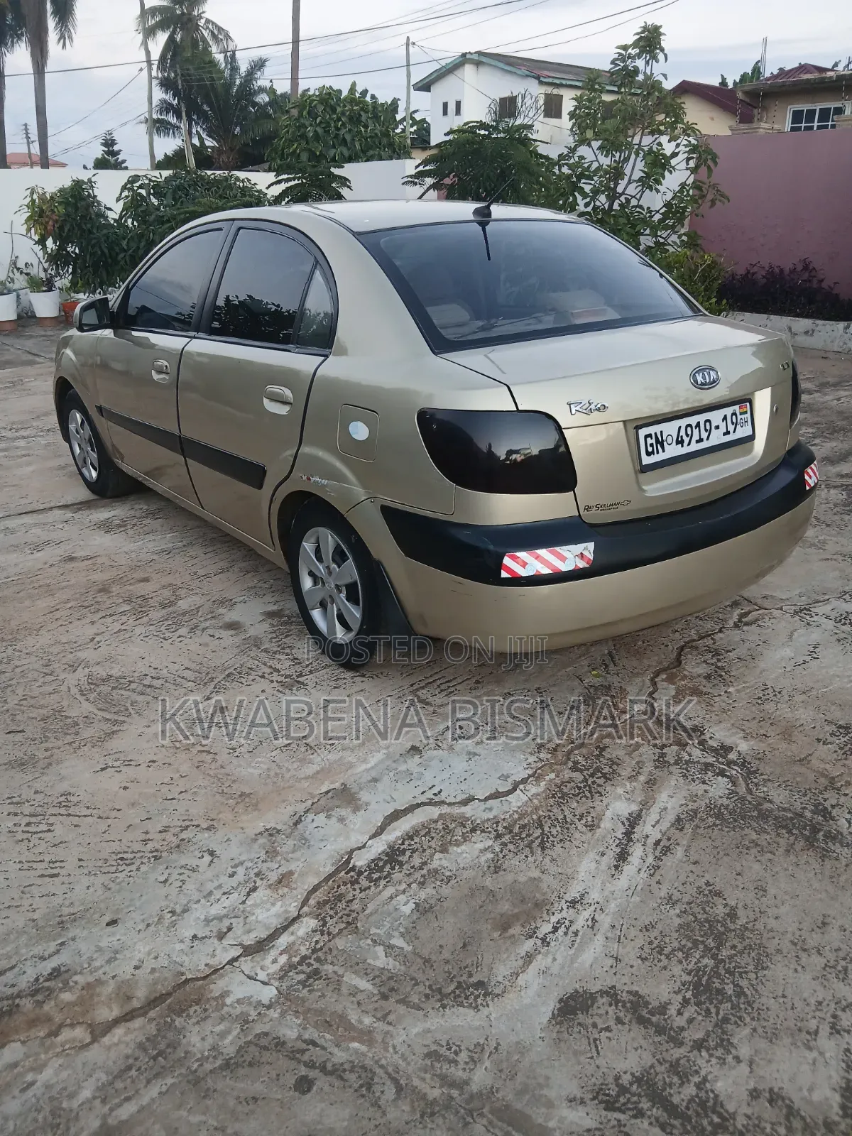 Kia Rio 2009 Gold