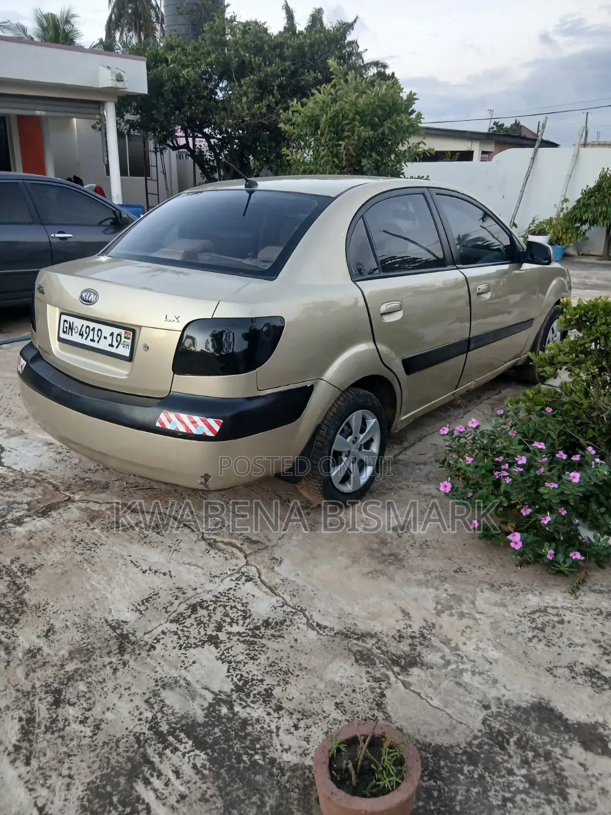 Kia Rio 2009 Gold
