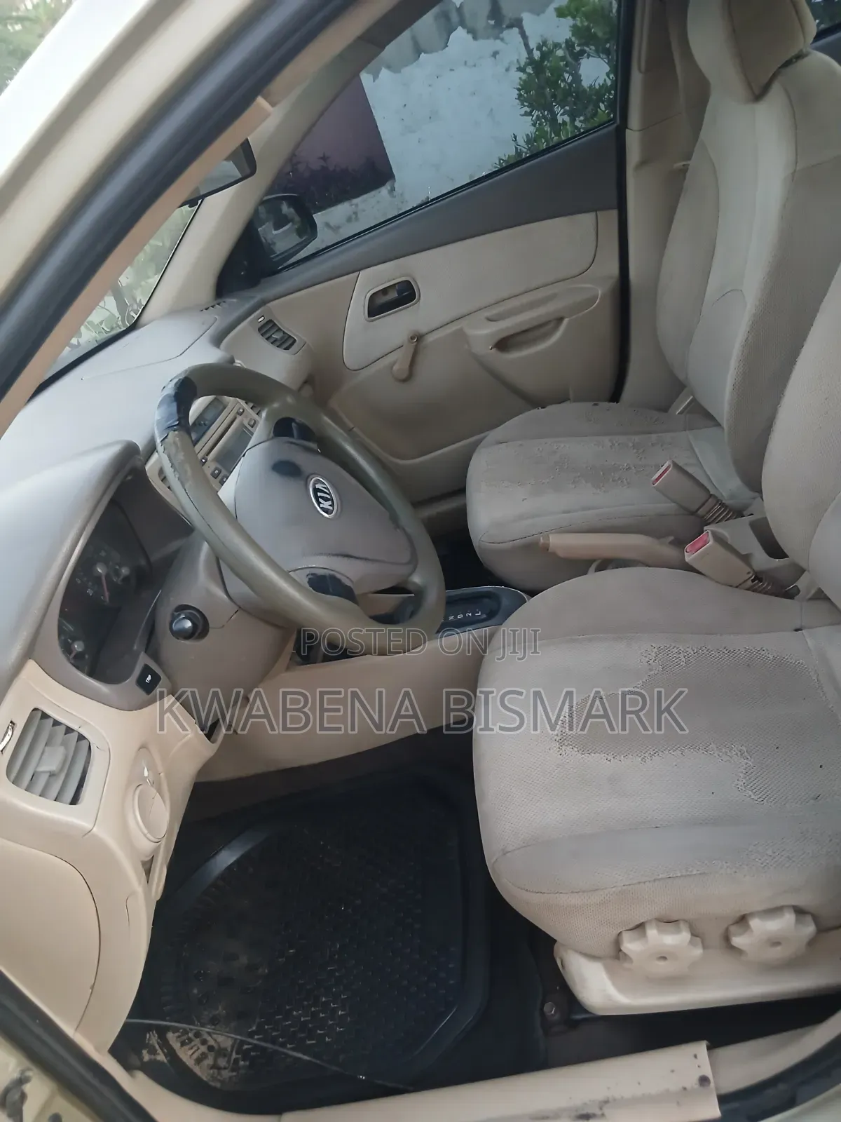 Kia Rio 2009 Gold