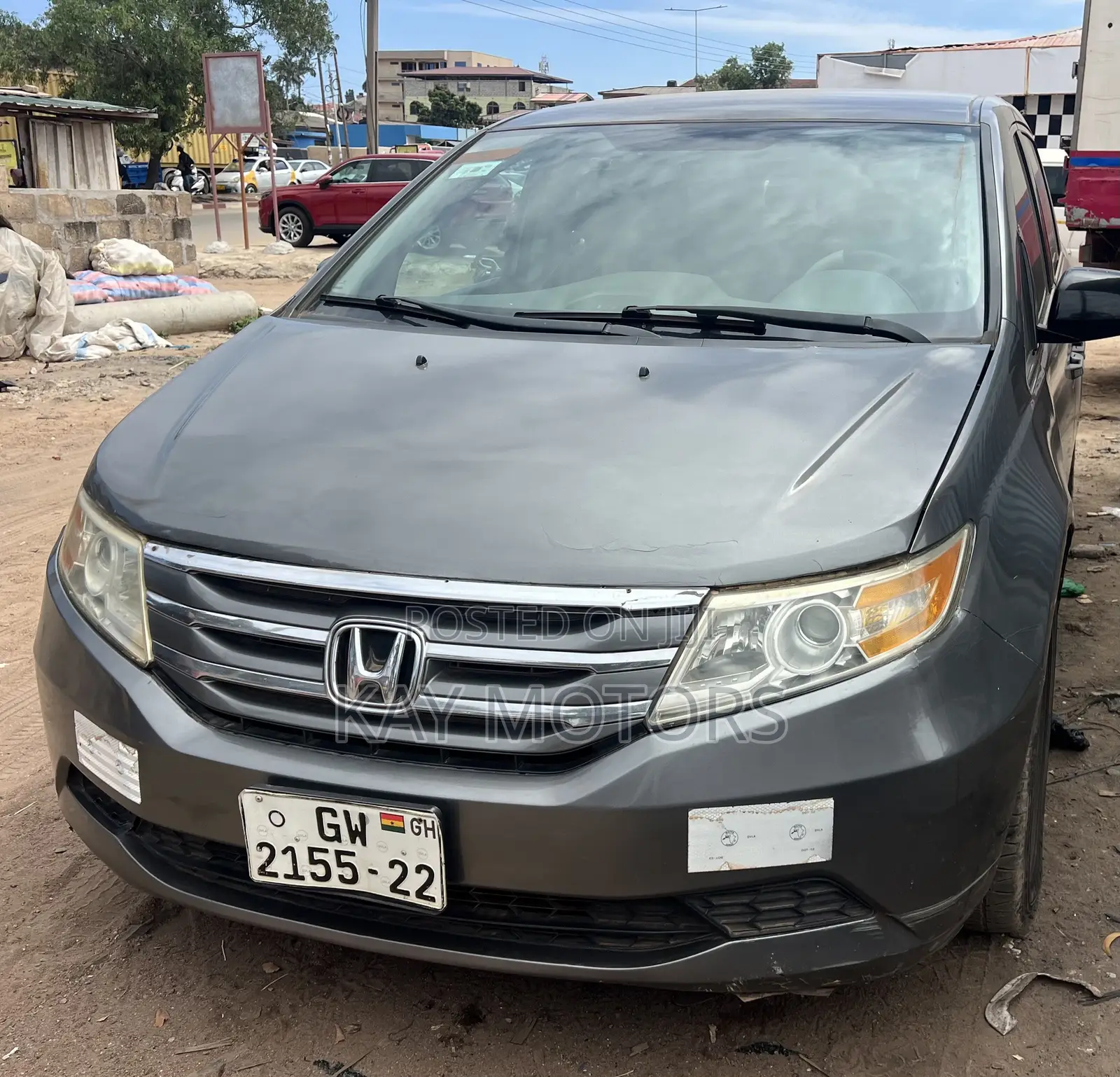 Honda Odyssey EX-L Passenger Van (3.5L 6cyl 6A) 2016 Silver