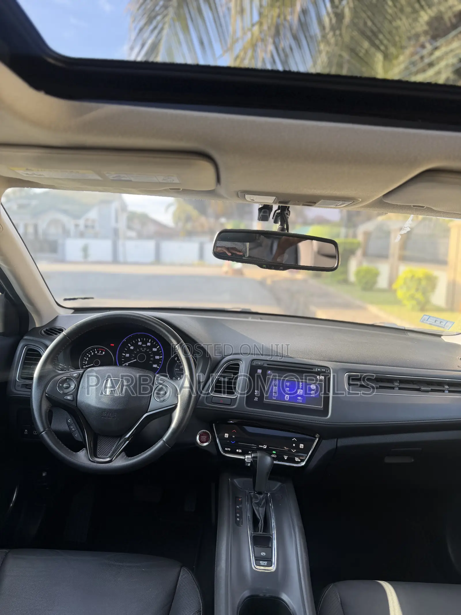 Honda HR-V EX-L w/Navigation AWD 2018 Burgundy