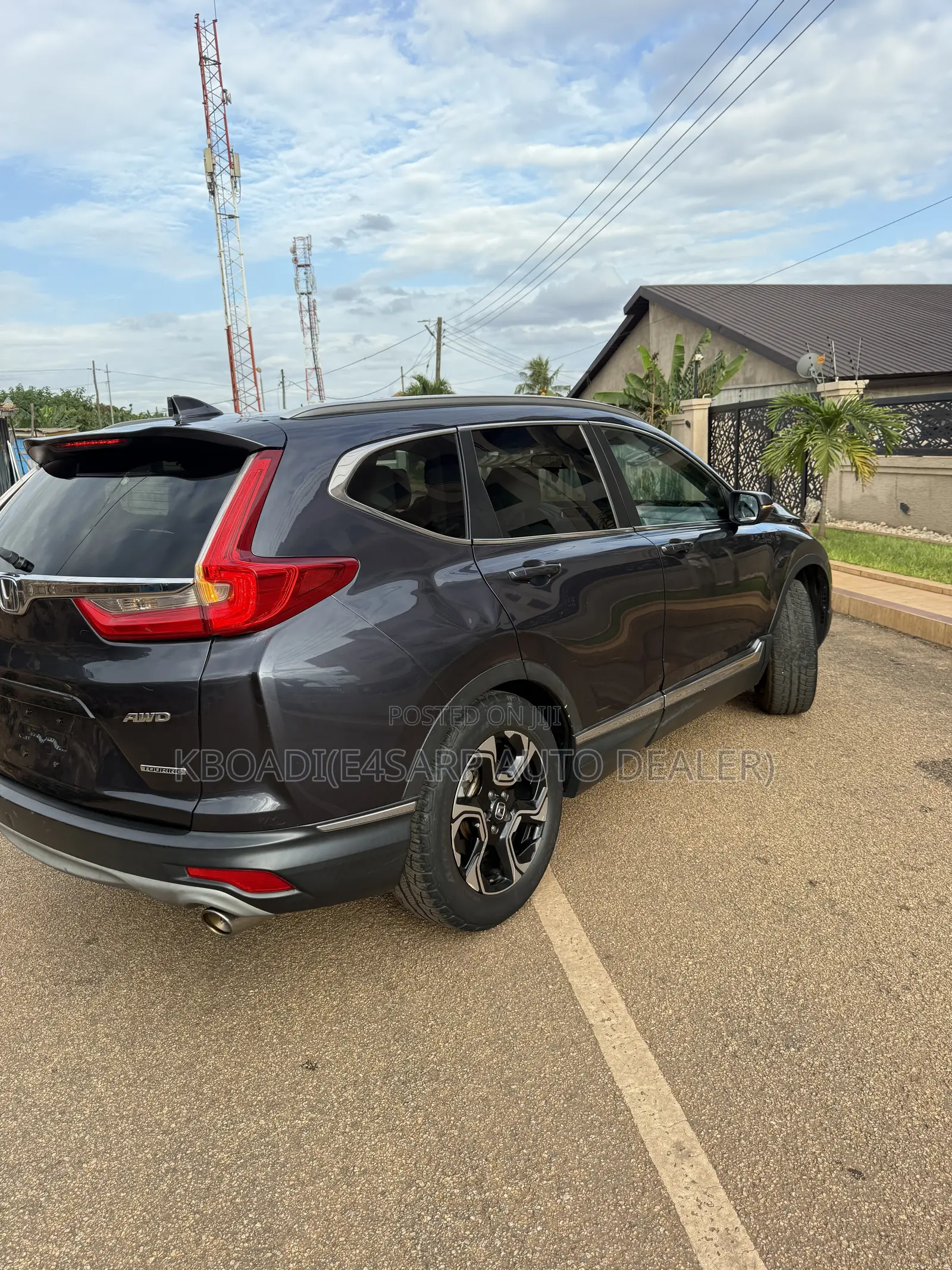 Honda CR-V Touring AWD 2019 Gray