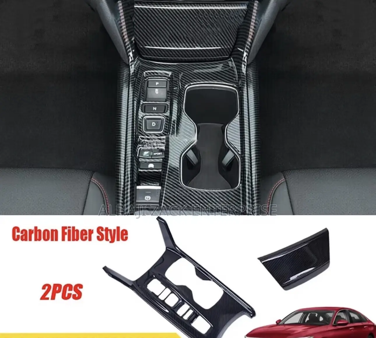 Honda Accord 2018-2022 Gear Console Cover