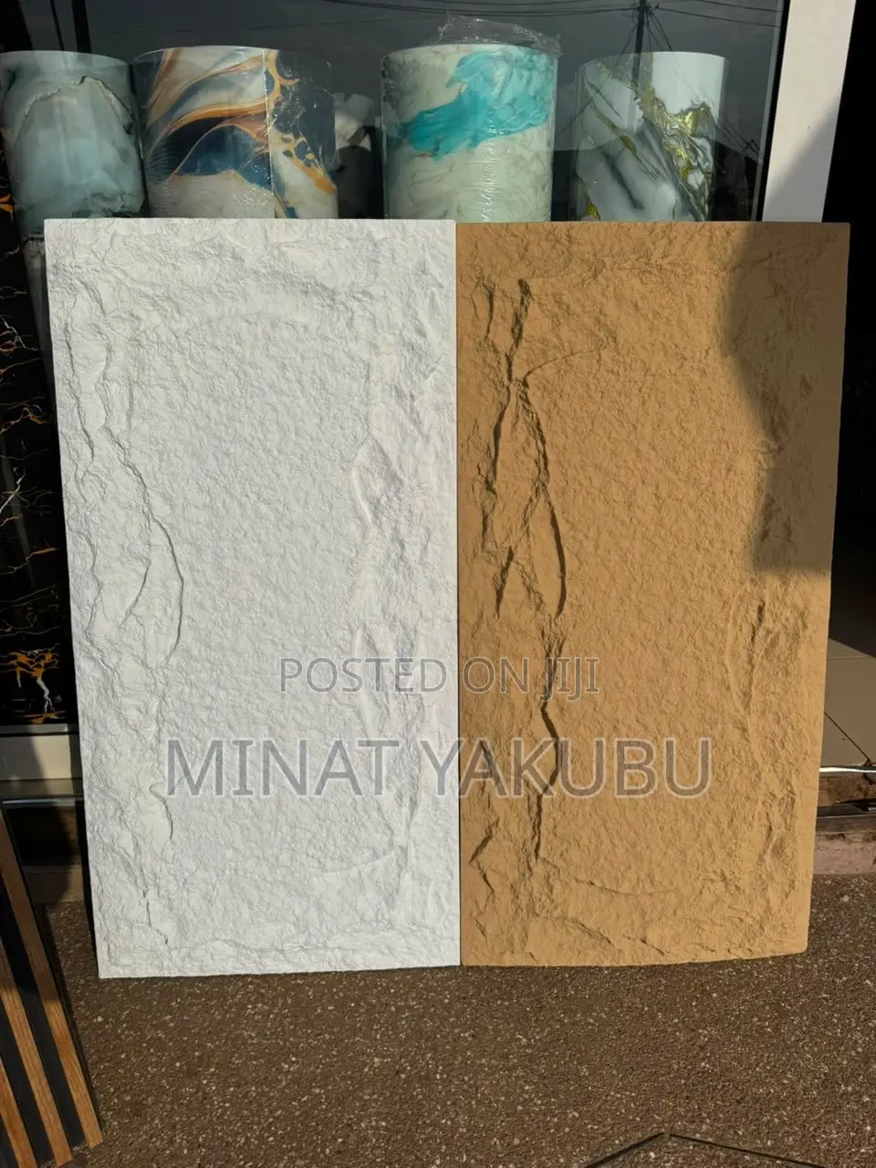 Flute Panel, Wall Stickers , Pu Stone