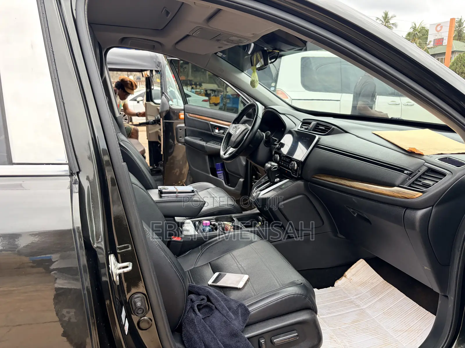 Honda CR-V EX-L 4dr SUV AWD (1.5L 4cyl CVT) 2017 Black