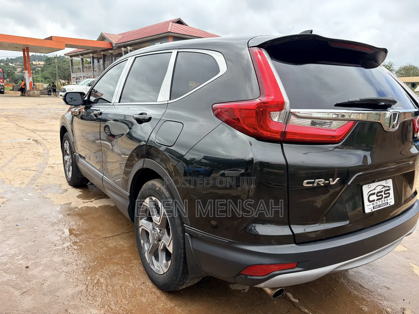 Honda CR-V EX-L 4dr SUV AWD (1.5L 4cyl CVT) 2017 Black