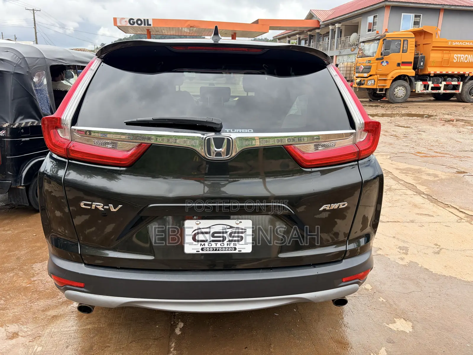 Honda CR-V EX-L 4dr SUV AWD (1.5L 4cyl CVT) 2017 Black