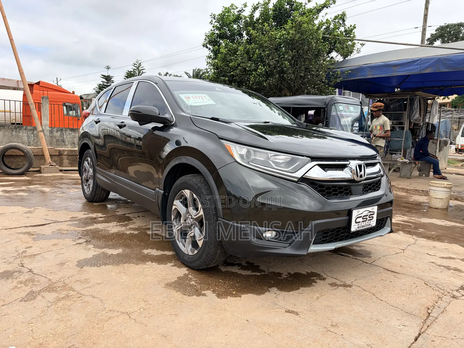 Honda CR-V EX-L 4dr SUV AWD (1.5L 4cyl CVT) 2017 Black
