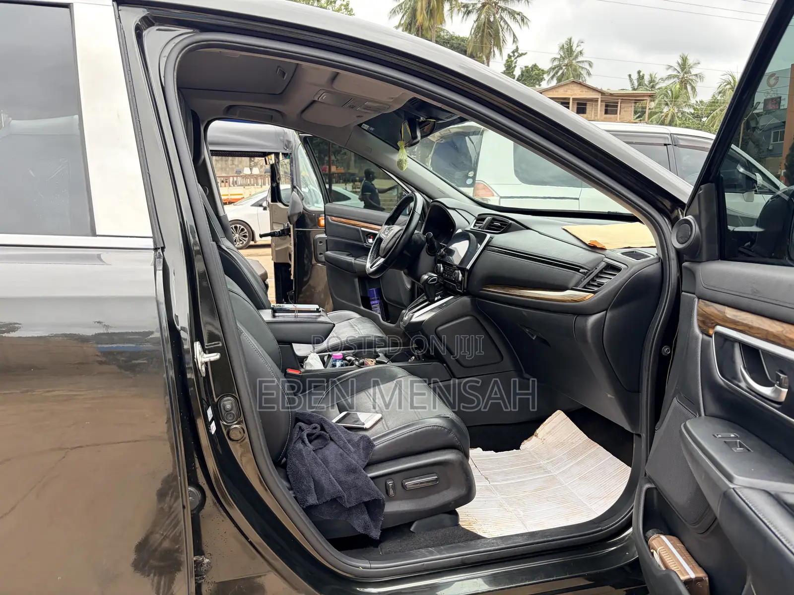 Honda CR-V EX-L 4dr SUV AWD (1.5L 4cyl CVT) 2017 Black