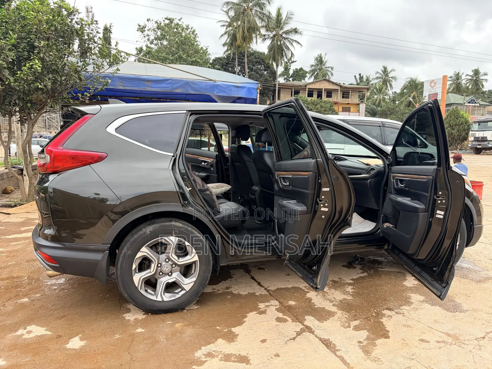 Honda CR-V EX-L 4dr SUV AWD (1.5L 4cyl CVT) 2017 Black