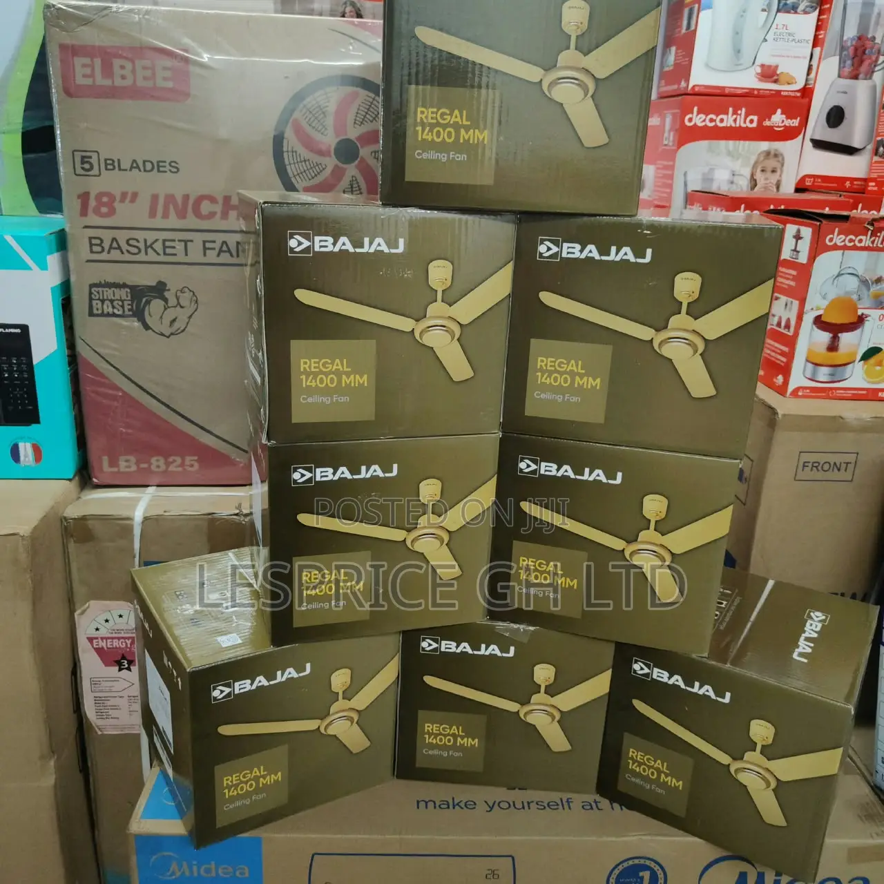 Promotion Promotion on Our Allnew 1400mm Ivory Ceiling Fan From Bajaj