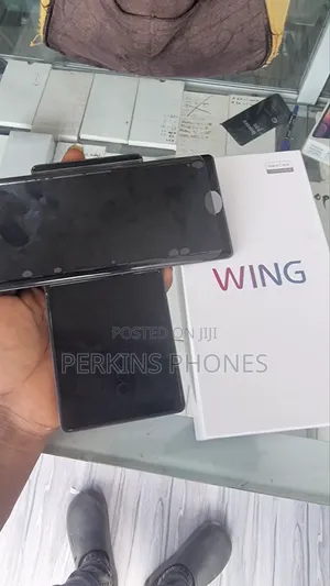 New LG Wing 5G 256 GB Black