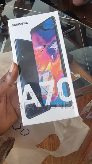 New Samsung Galaxy A70 128 GB Black