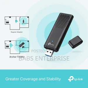 TP-Link X1800 Dual Band Wi-Fi 6 Wireless USB Adapter