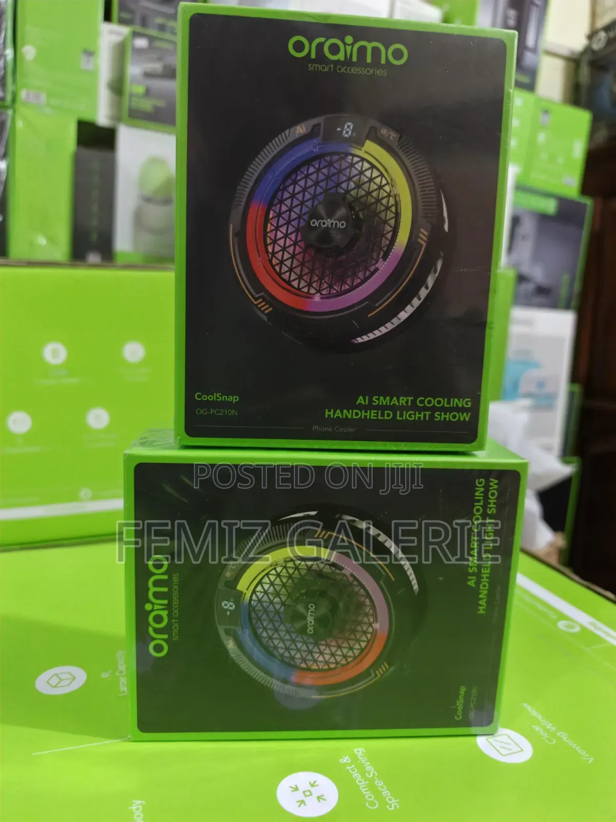 Oraimo CoolSnap Magnetic Phone Cooler – Instant Ice-Cooling for Gaming