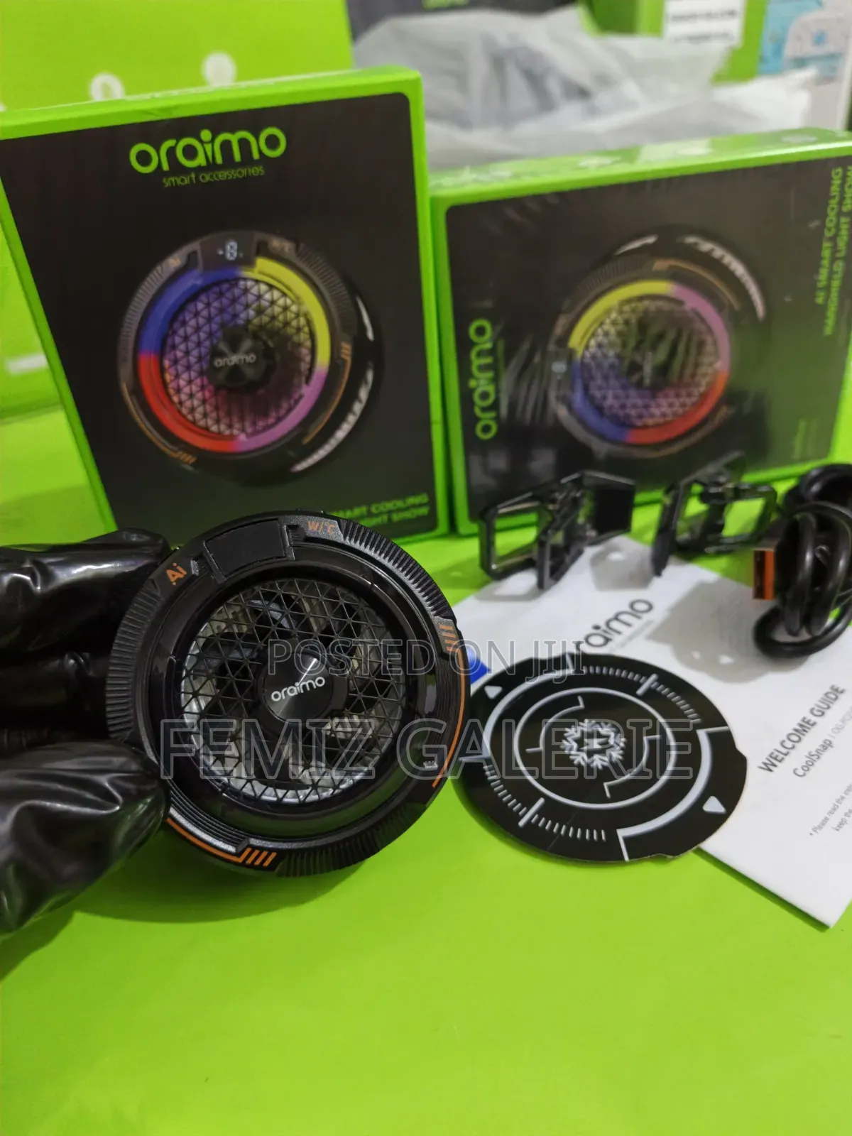 Oraimo CoolSnap Magnetic Phone Cooler – Instant Ice-Cooling for Gaming