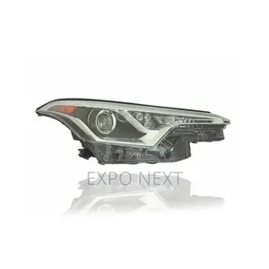 2018-2019 Toyota CHR Headlight Pair | CAPA | Clear Lens | LED |