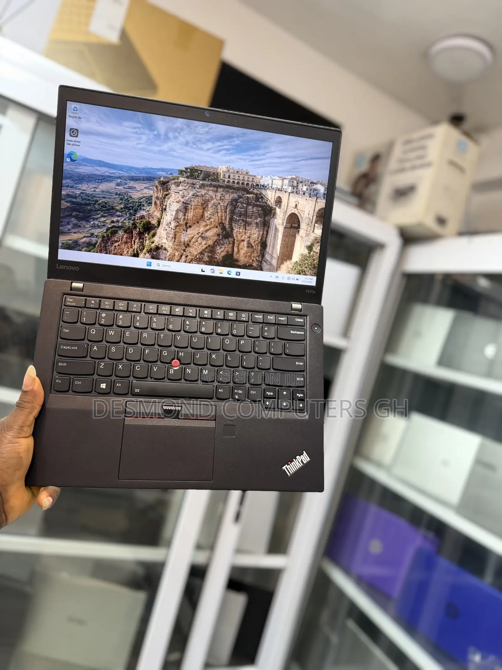 Laptop Lenovo ThinkPad T470s 16GB Intel Core i7 SSD 512GB