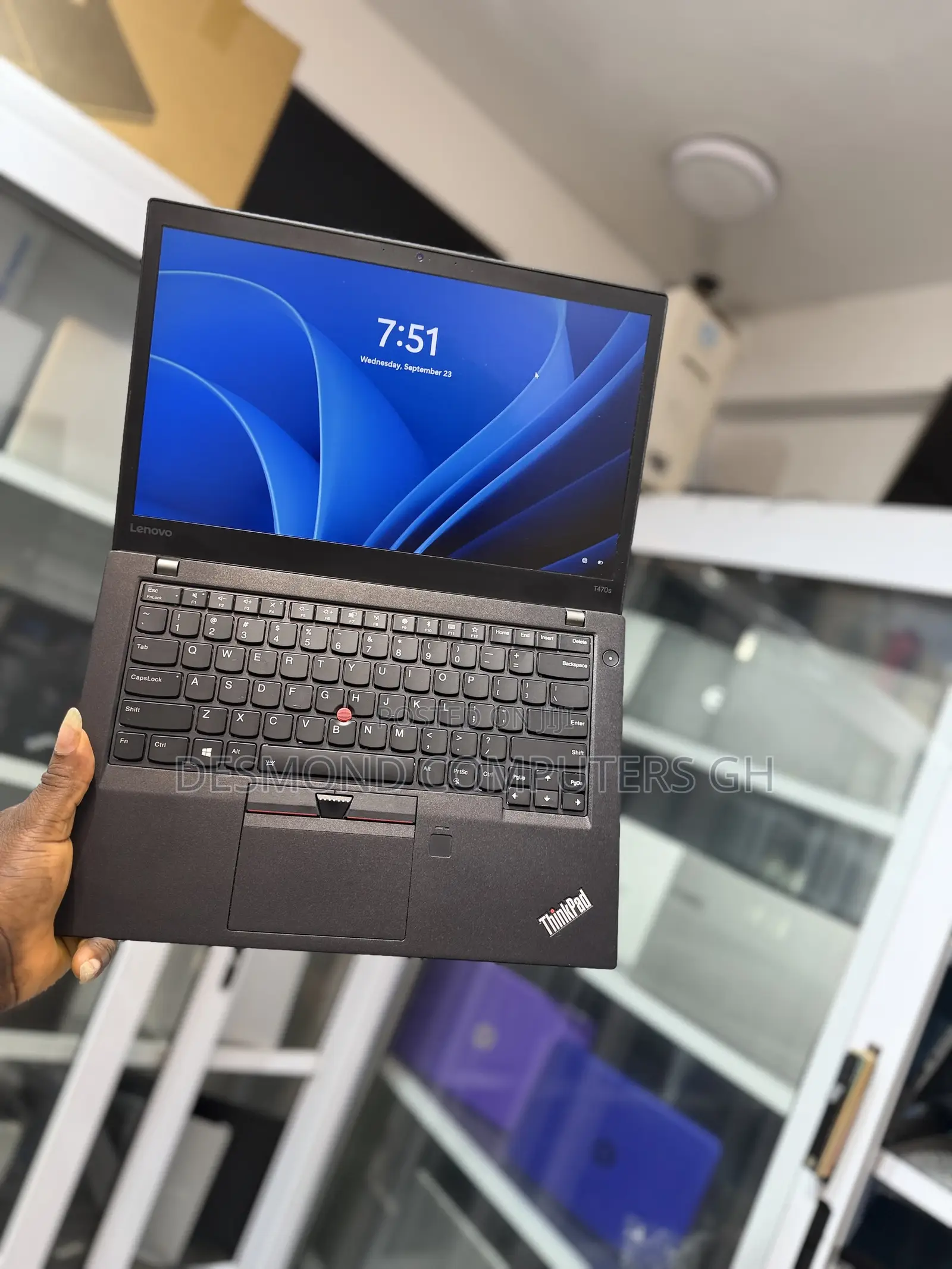 Laptop Lenovo ThinkPad T470s 16GB Intel Core i7 SSD 512GB