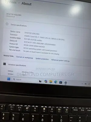 Laptop Lenovo ThinkPad T470s 16GB Intel Core i7 SSD 512GB