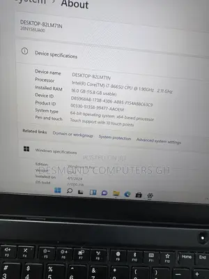Laptop Lenovo ThinkPad T490s 16GB Intel Core i7 SSD 256GB