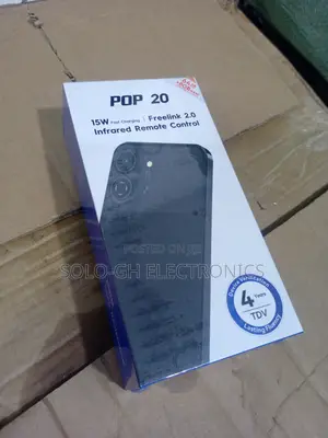 New Tecno Pop 20 64 GB Black