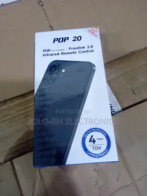New Tecno Pop 20 64 GB Black