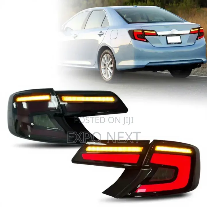 Toyota Camry Spider 2012-2014 Led Black Tail Lights Set