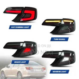 Toyota Camry Spider 2012-2014 Led Black Tail Lights Set