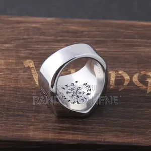 Viking Compass Runic Ring