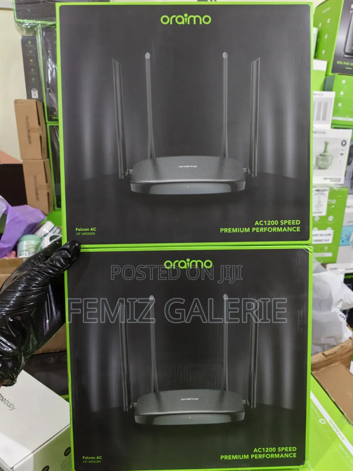 Oraimo Falcon AC Dual Band WiFi 5 Router | 2.4G + 5G