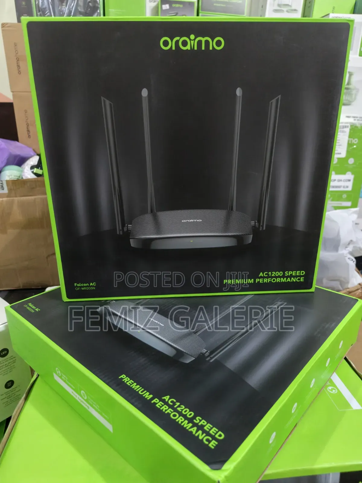 Oraimo Falcon AC Dual Band WiFi 5 Router | 2.4G + 5G
