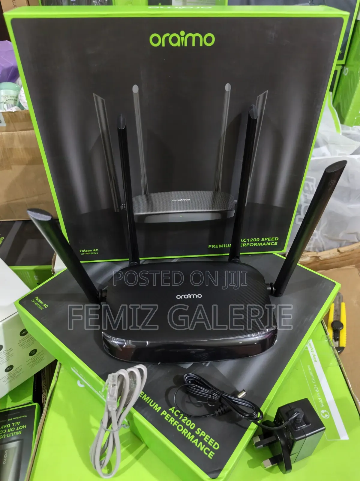 Oraimo Falcon AC Dual Band WiFi 5 Router | 2.4G + 5G