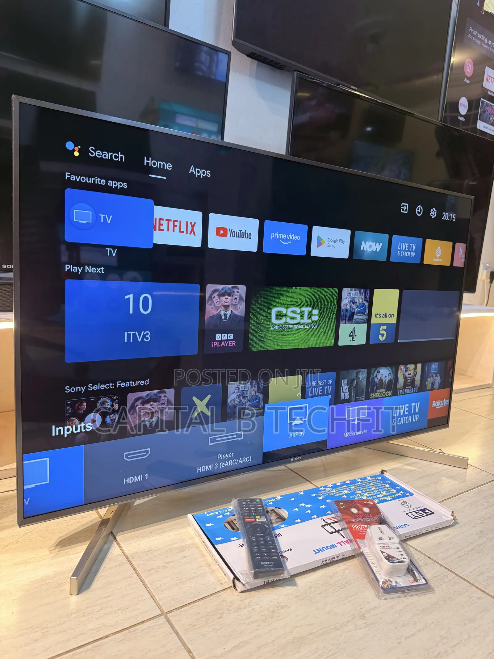 50inches Full Digital Satellite Android Ultra Hd Led Smart Sony TV