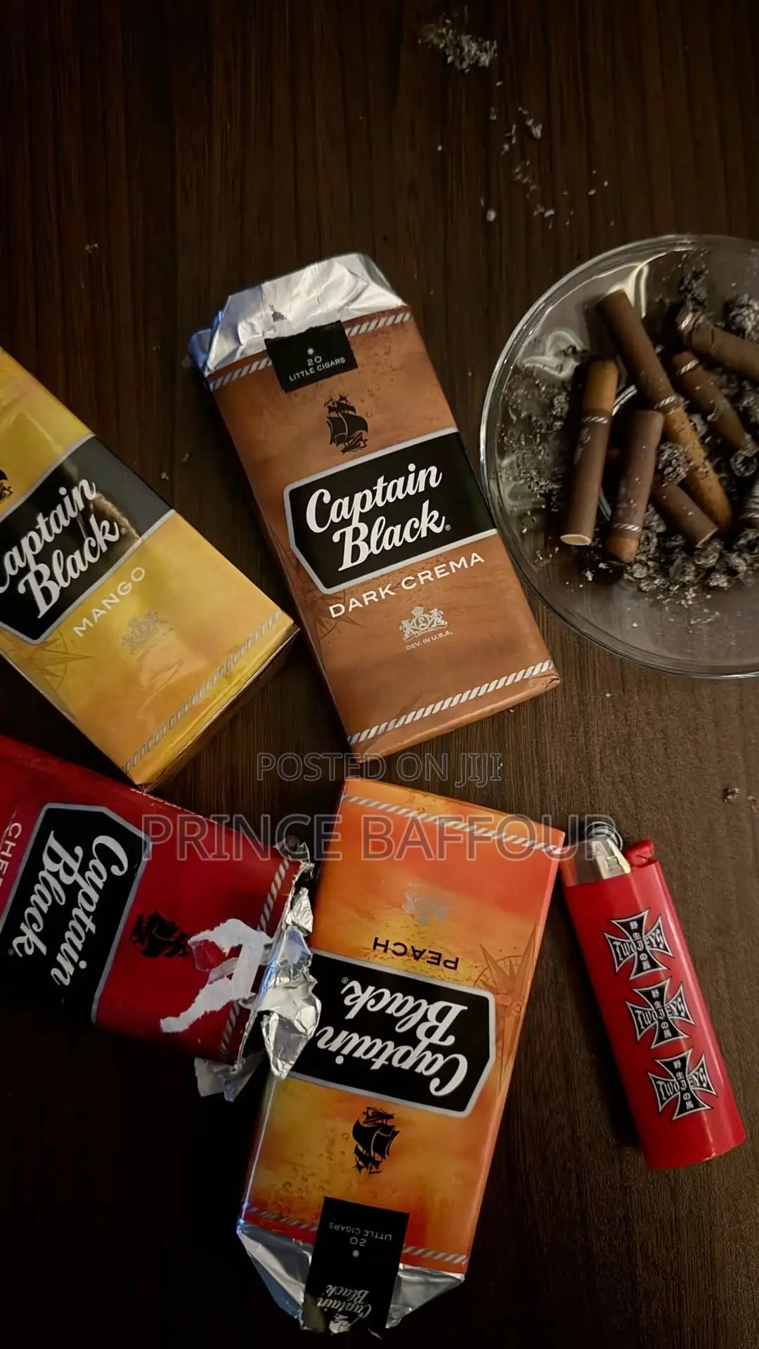 Captain Black Cigarettes