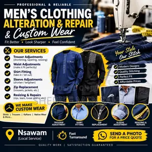 Men’s Clothing Alteration Repair – Nsawam