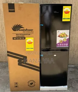 Rainbow Quality Double Door Fridge 142 Litres