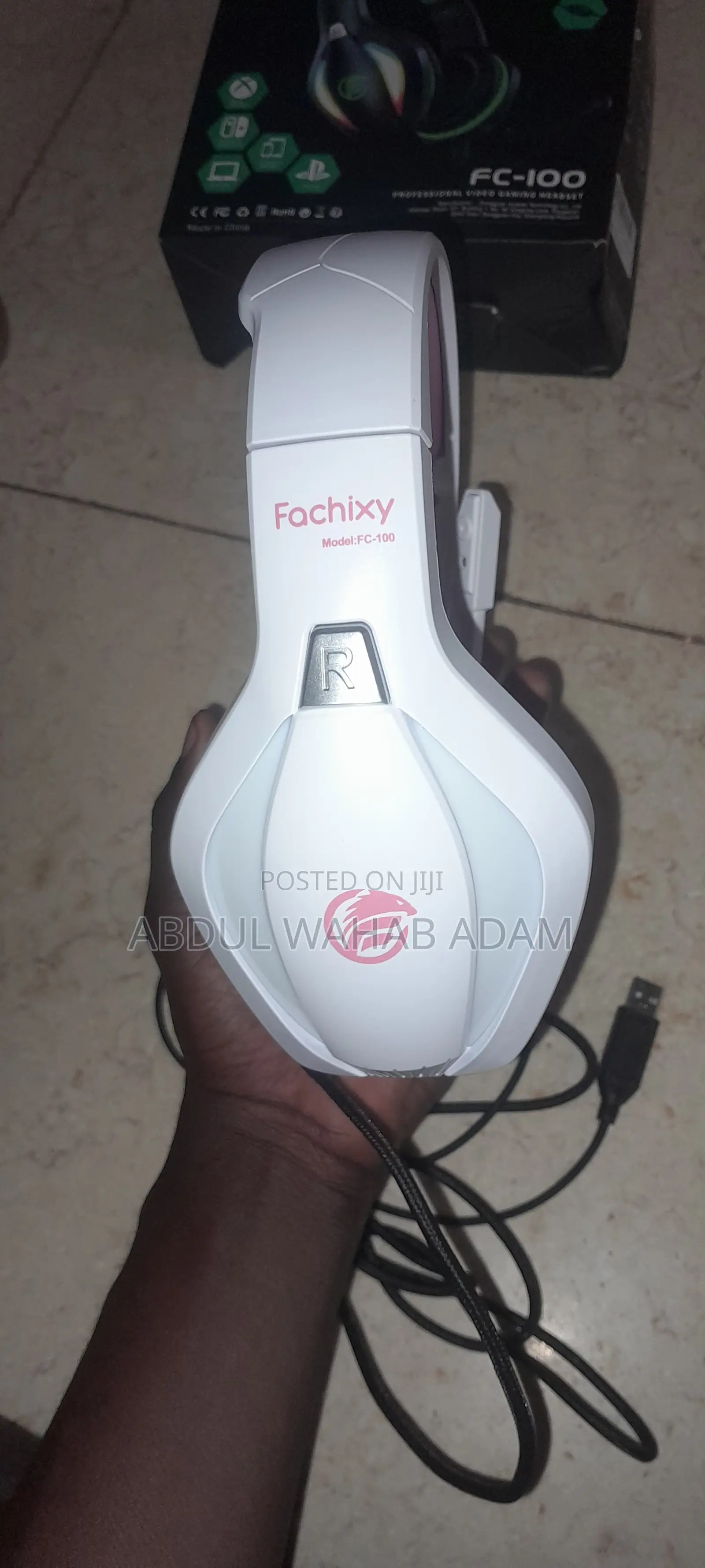 Fachixy RGB Wired Gaming Headset