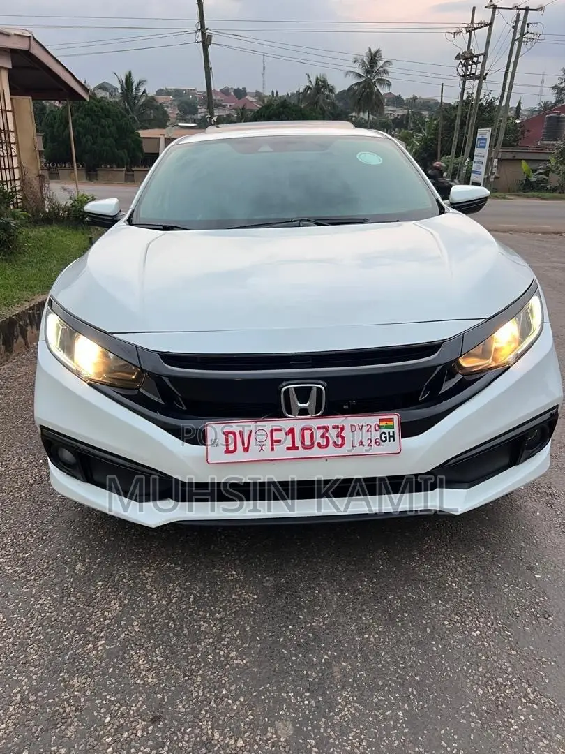 Honda Civic Sport Sedan 2020 White