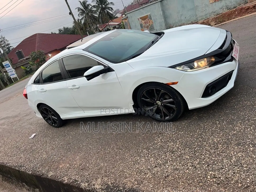 Honda Civic Sport Sedan 2020 White