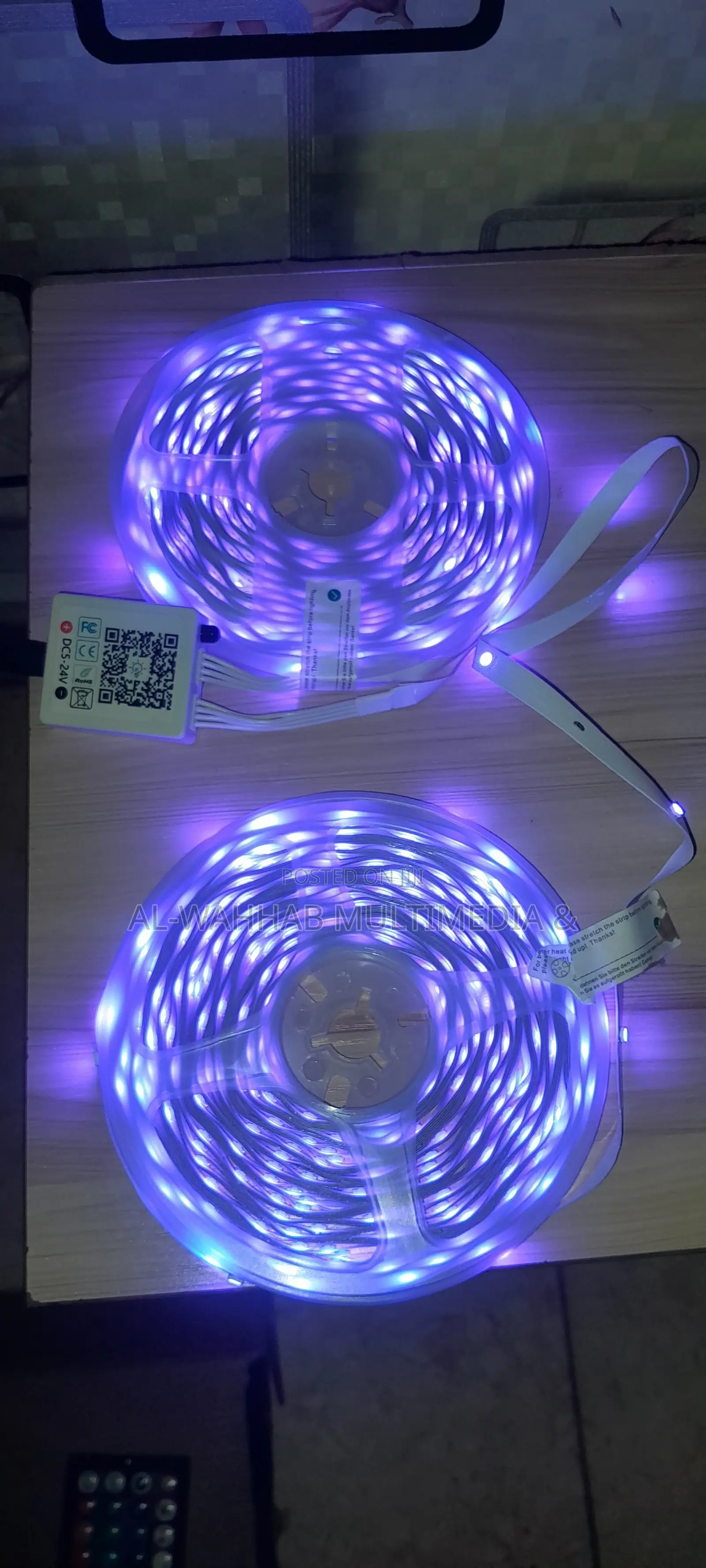 Addressable RGB Strip Light With App Control