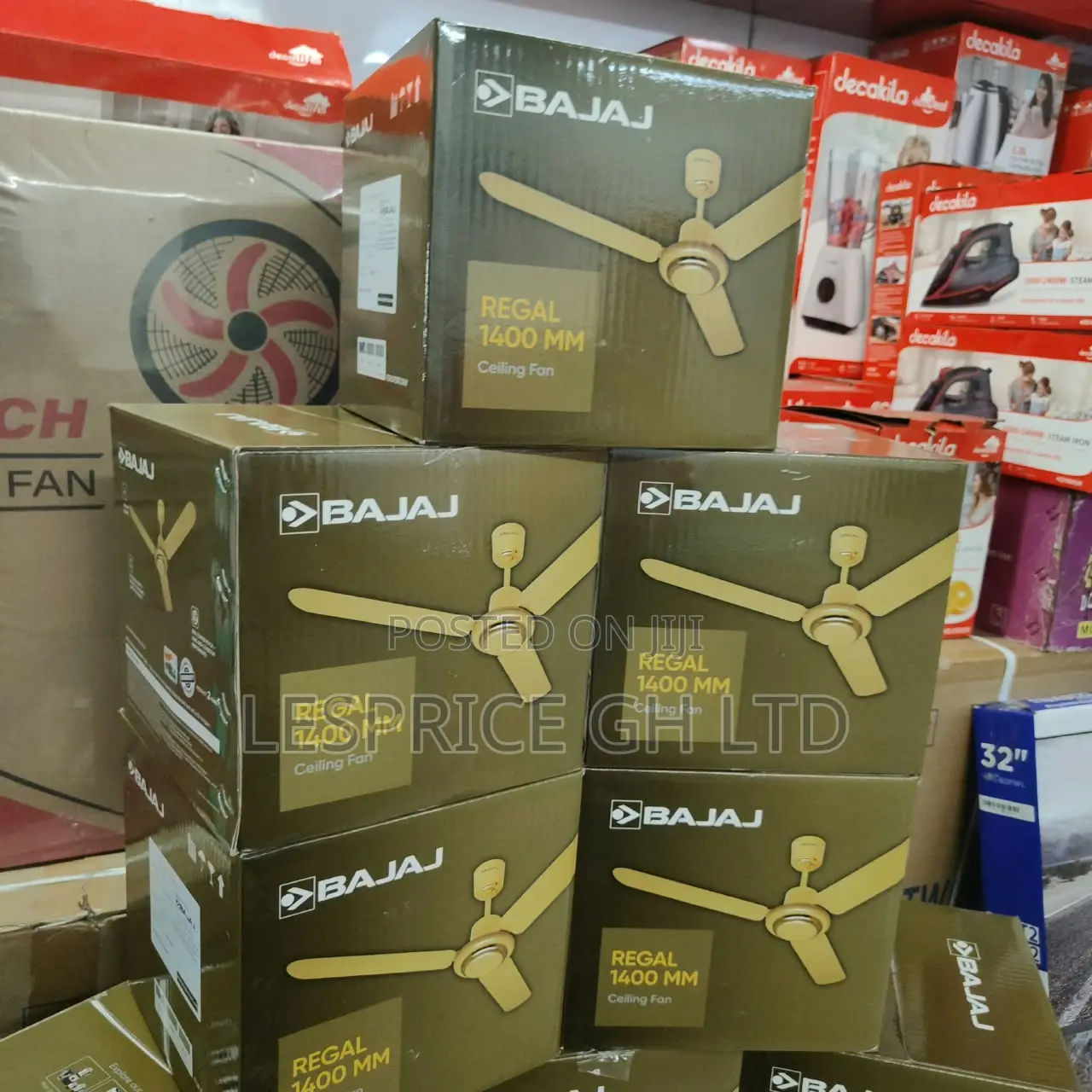 Exclusive Price Cut on Our Strong 1400mm Bajaj Ivory Ceiling Fan
