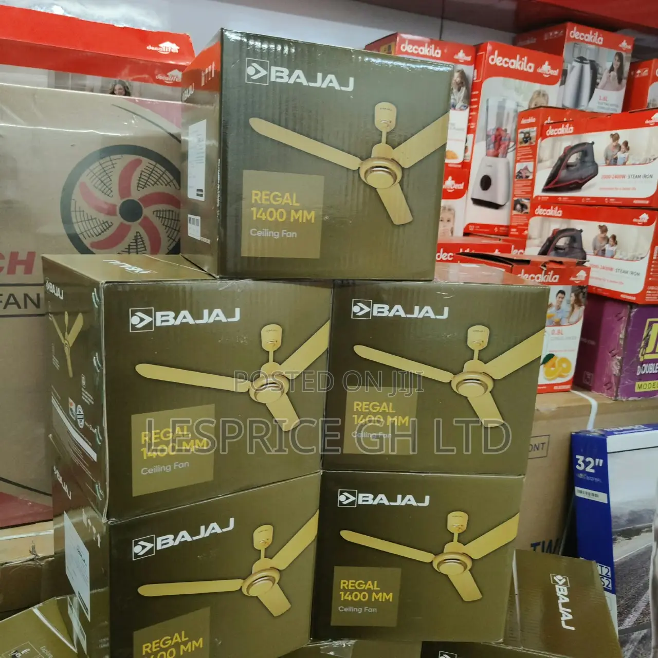 Founders Days Promo on Our Firm 1400mm Bajaj Ivory Ceiling Fan