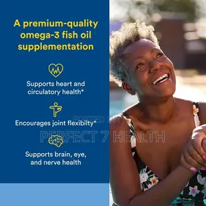 Rx Omega-3, 1260 Mg, Brain Heart Eye Nerve Joint Health 120 Softgels