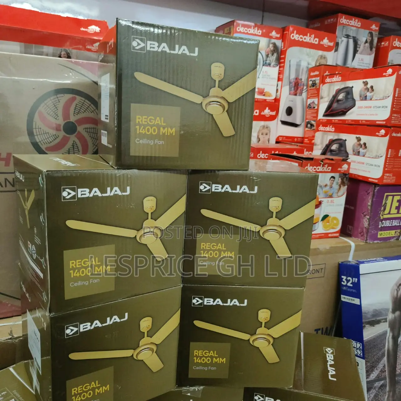 Hugely Discounted 1400mm Bajaj Ivory Ceiling Fan