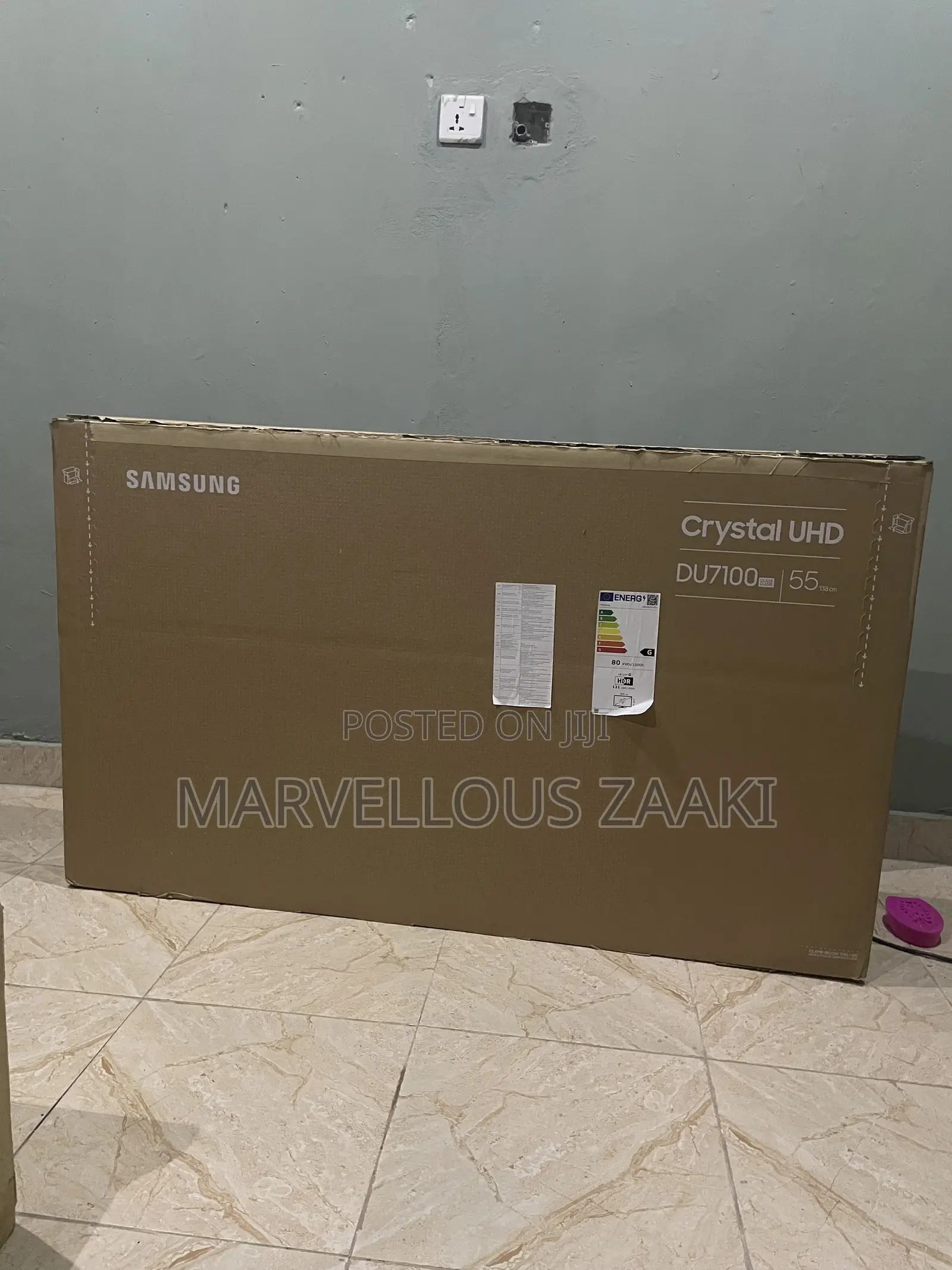 Samsung TV Crystal UHD DU7100 55inc