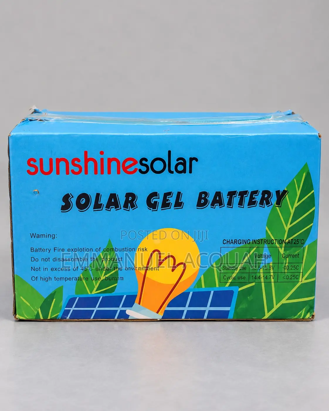 12V 200Ah Brand New Deep Cycle Gel Battery