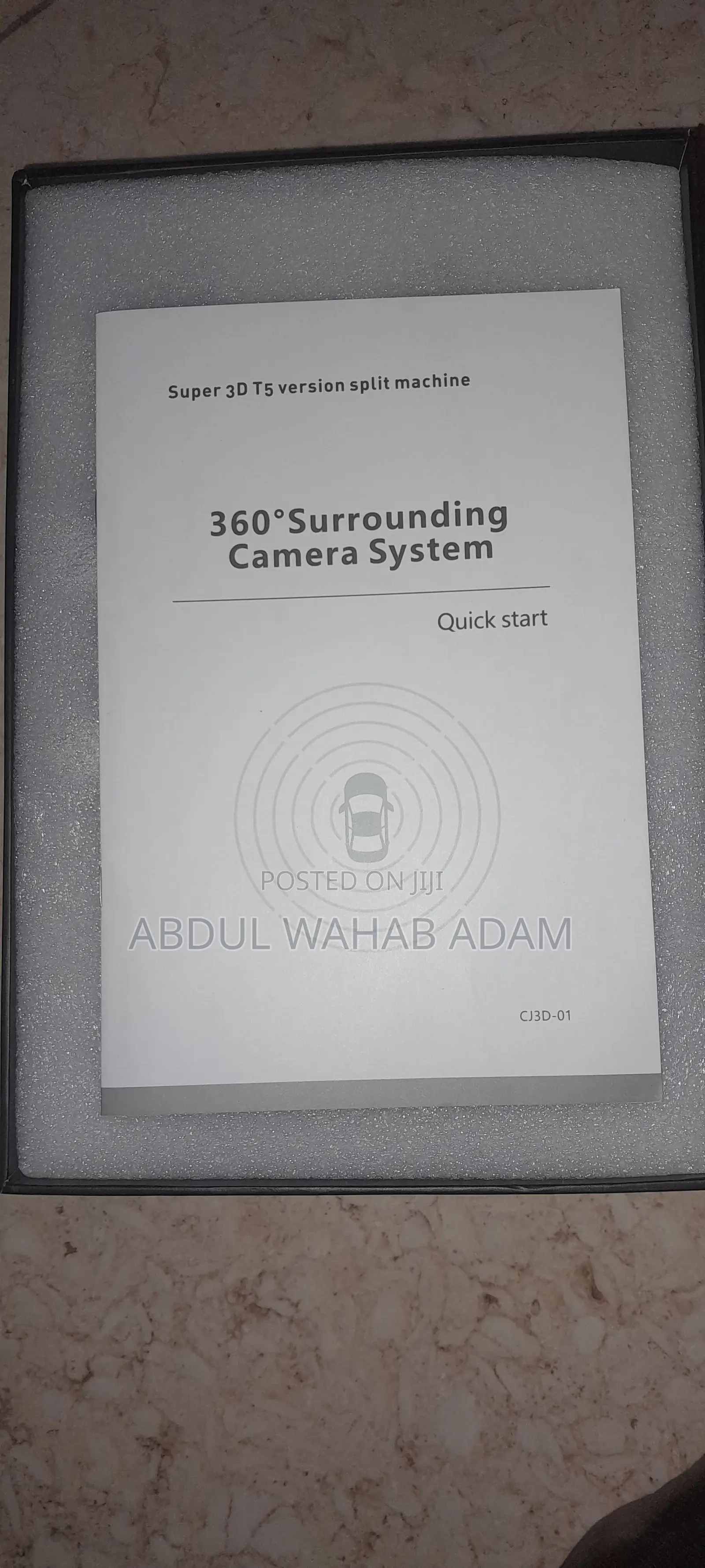 Universal Panoramic (360 Degree) Car Camera