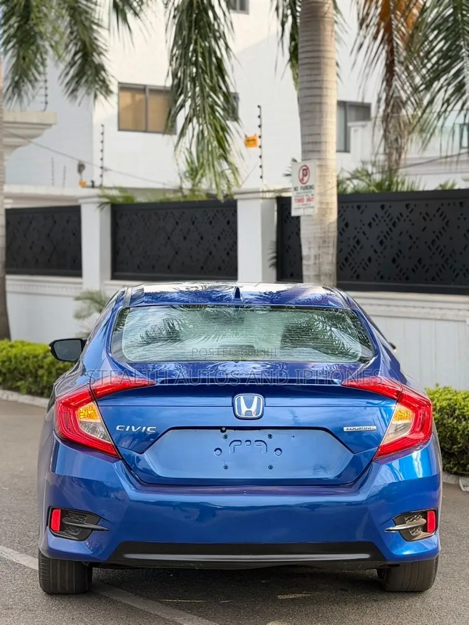 Honda Civic 2017 Blue