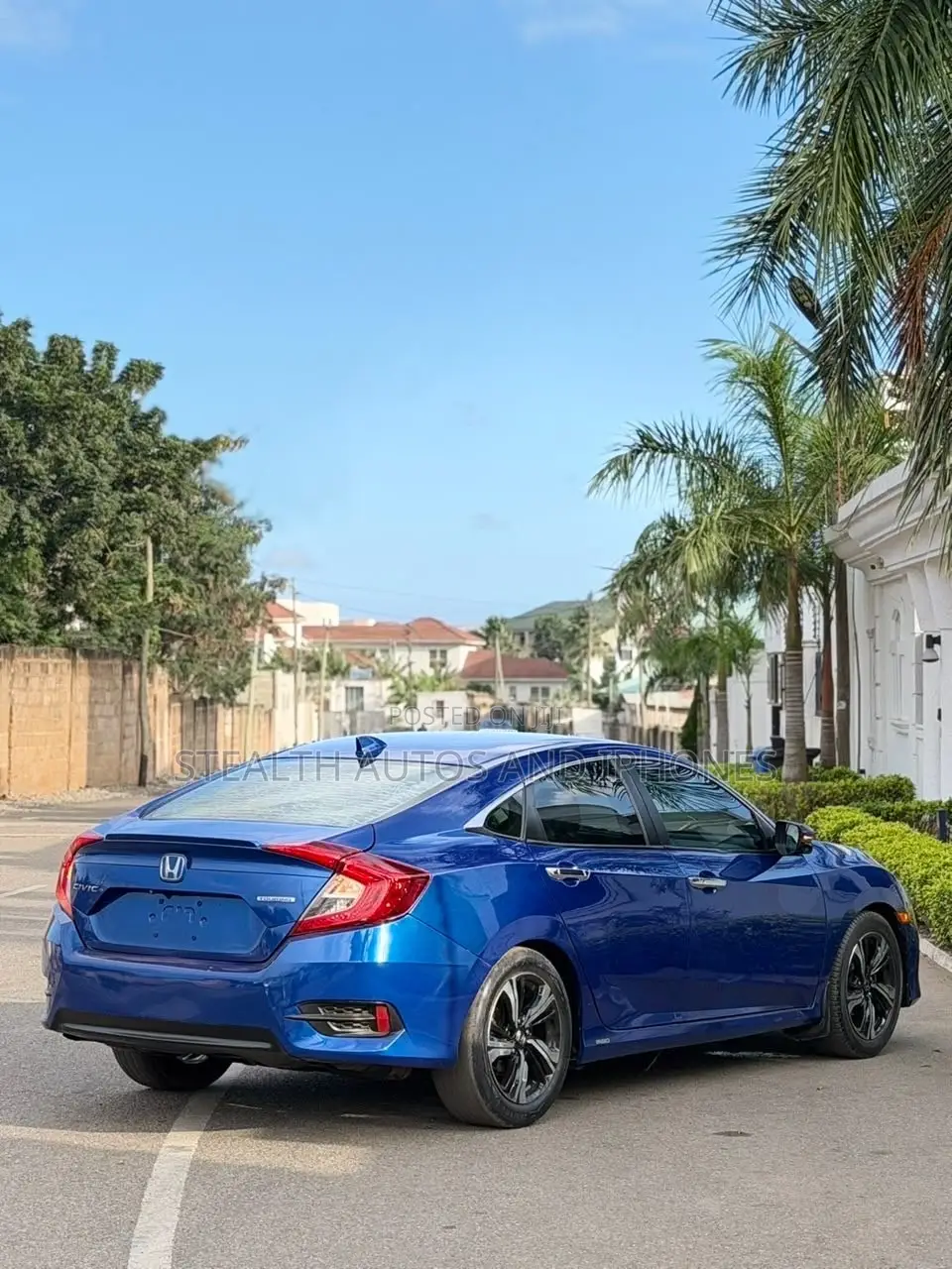 Honda Civic 2017 Blue